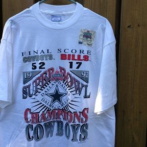 Dallas Cowboys Super Bowl Championship Vintage T-Shirt